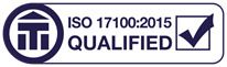 Certificado de que la clienta cumple con los requisitos de calificación y experiencia de la norma ISO 17100:2015 que se aplica a los traductores.